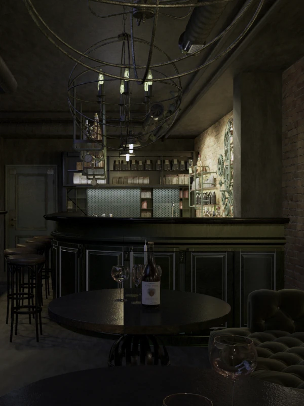 Дизайн - batumi speakeasy bar