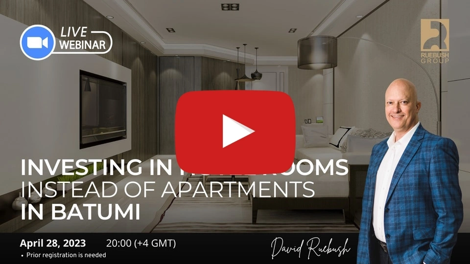 Hotel rooms vs airbnb style apartments in batumi, the better investment